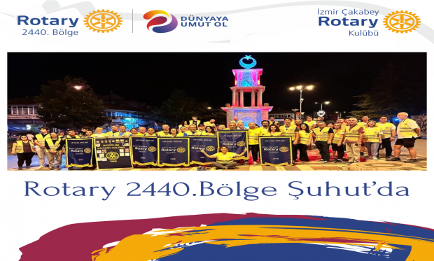 25 Ağustos 2023 - Türk Rotaryenleri Kocatepe Yürüyüşünde