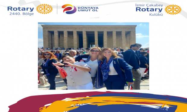 8 Temmuz 2023 - Türk Rotaryenleri , ANITKABİR Ziyaretinde